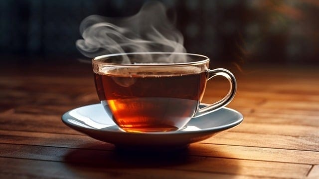 Kräutertee in einer Tasse